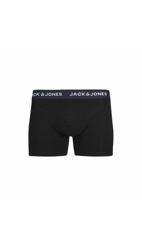 Bóxer de Hombre Jack & Jones Jacaron Solid Trunks Negro