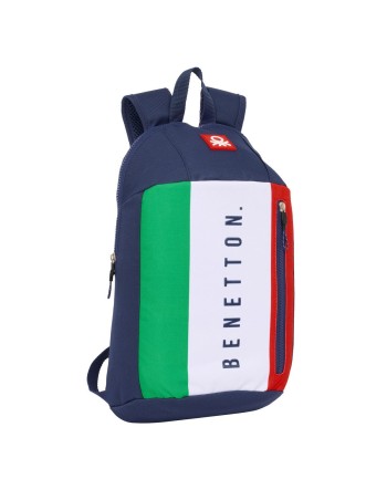Sac à dos Casual Benetton Flag Blue marine 22 x 39 x 10 cm