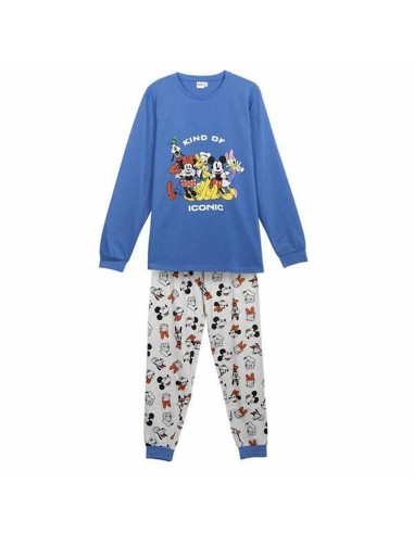 Schlafanzug Mickey Mouse Blau