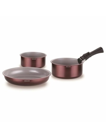 Batterie de Cuisine Arthur Martin AM2503 Bordeaux