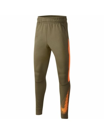 Pantalons de Survêtement pour Enfants Nike Dri-FIT Therma Olive Enfants