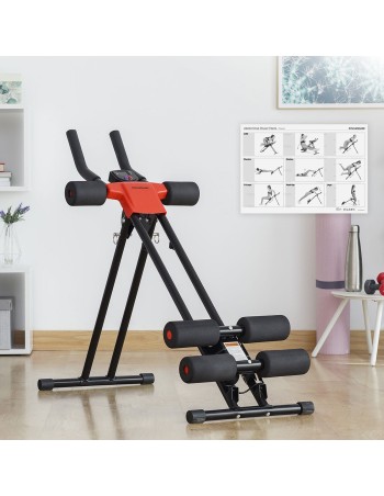 Machine pour Abdominaux Pliante avec Guide d'Exercice Plawer InnovaGoods 2