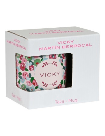 Tazza Mug Vicky Martín Berrocal Rosebloom Ceramica Multicolore (350 ml) 2