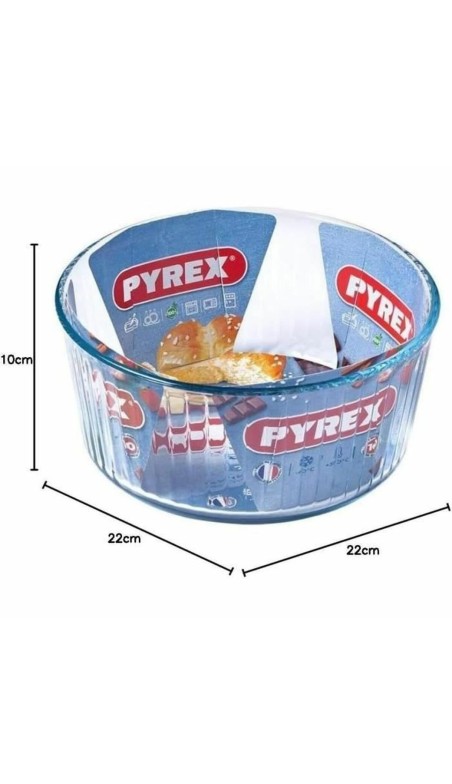 Gebäckbackform Pyrex Durchsichtig