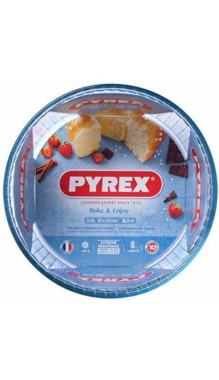 Gebäckbackform Pyrex Durchsichtig