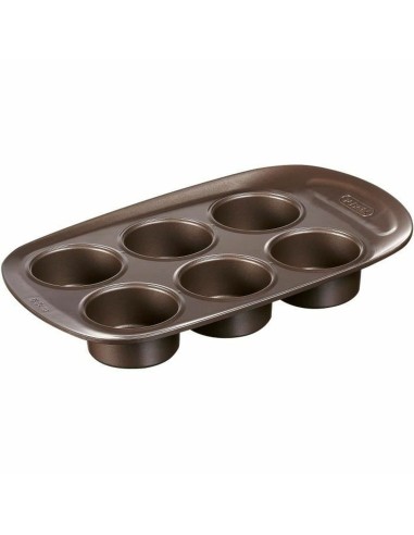 Muffinform Pyrex Braun