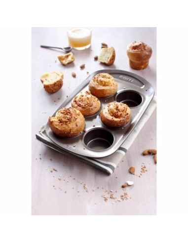 Muffinform Pyrex Braun