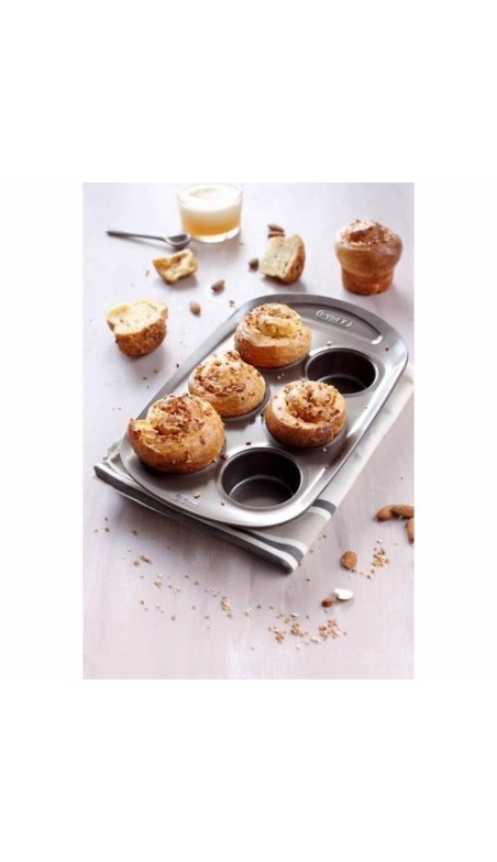 Muffinform Pyrex Braun