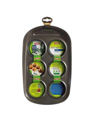 Muffinform Pyrex Braun