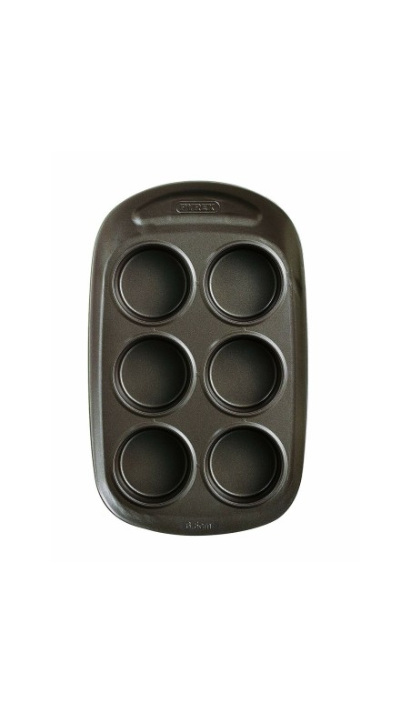 Muffinform Pyrex Braun