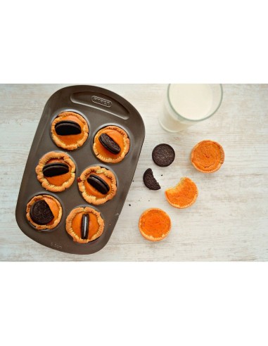 Muffinform Pyrex Braun