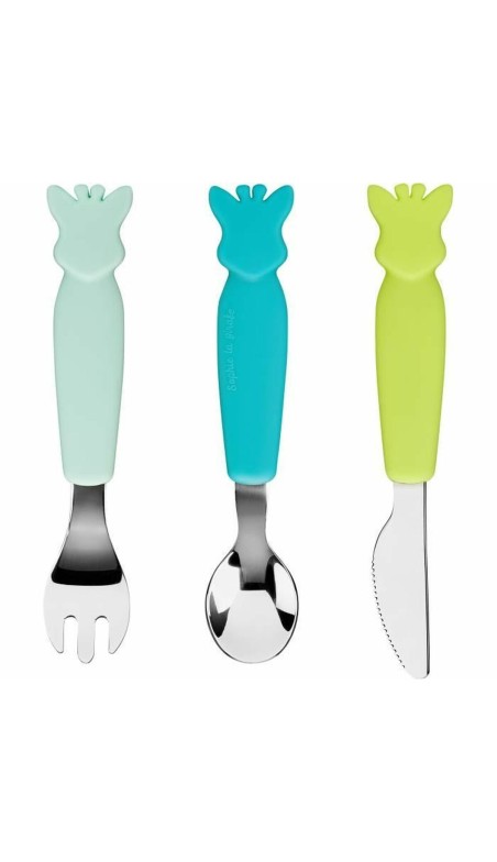 Couverts Sophie la Girafe Silicone