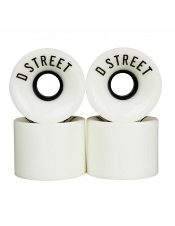 roues Dstreet ‎DST-SKW-0004 59 mm Blanc 2