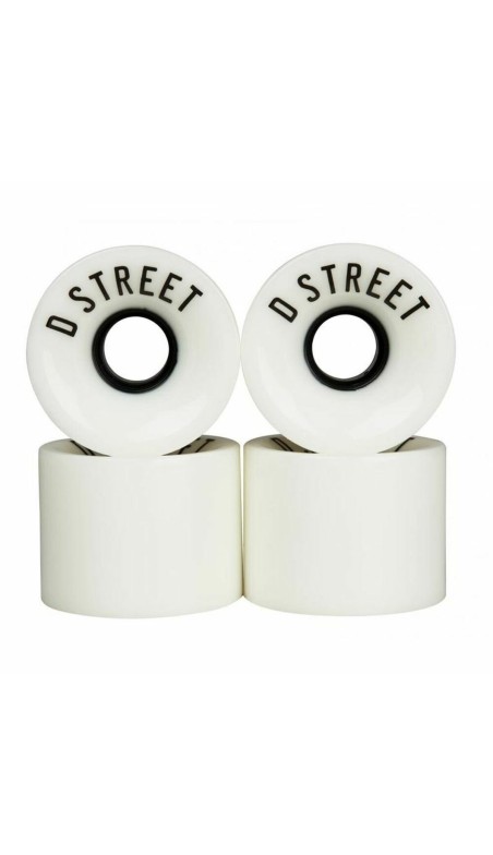 roues Dstreet ‎DST-SKW-0004 59 mm Blanc