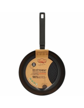 Pfanne Menastyl Schwarz Geschmiedetes Aluminium Ø 26 cm 2