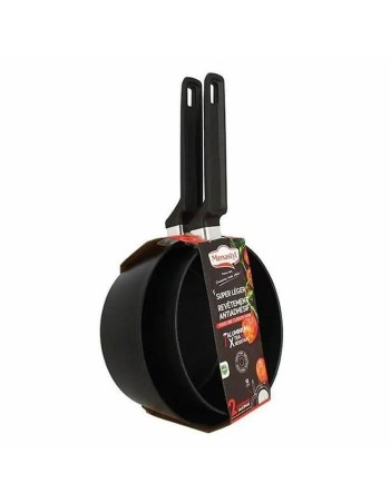 Kasserolle Menastyl Aluminium Ø 18 cm Ø 20 cm 2 Stücke (2 Stück) 2