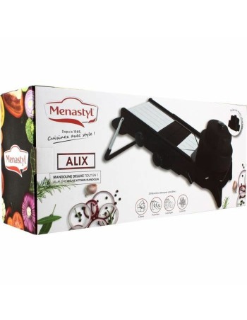 Gratoir Menastyl Acier polypropylène Acier inoxydable/Bois 2