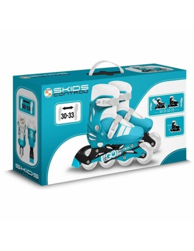 Rollers en ligne Stamp Bleu