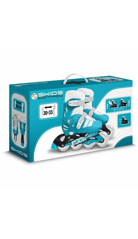 Rollers en ligne Stamp Bleu