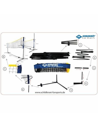 Red de voleibol Schildkröt 300 cm