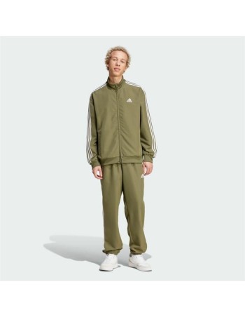 Tuta Adidas Basic 3S Woven Verde Uomo 2