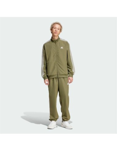 Chándal Adidas Basic 3S Woven Verde Hombre
