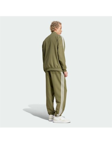 Chándal Adidas Basic 3S Woven Verde Hombre