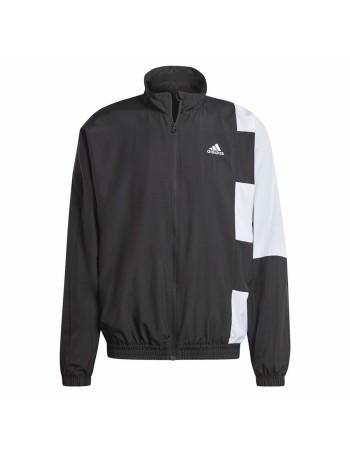 Trainingsanzug Adidas Colorblock Schwarz Herren 2