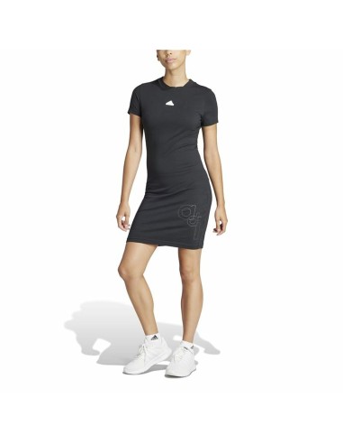 Jurk Adidas Bluv Essentials Zwart