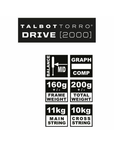 Raquette de badminton Talbot-Torro