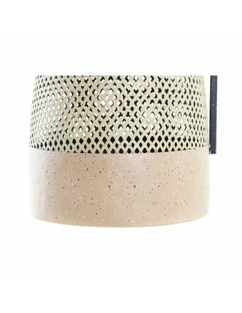 Vaso DKD Home Decor Nero Metallo Marrone Marrone Chiaro (26 x 26 x 39 cm) 2