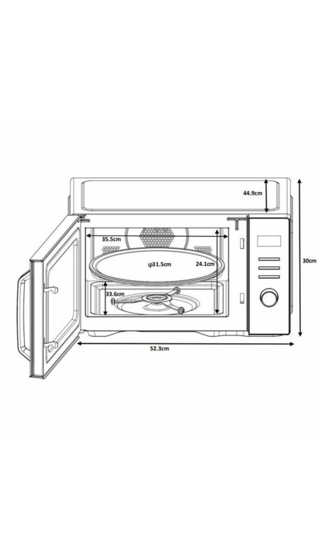 Micro-ondes Continental Edison