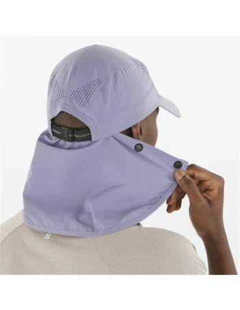 Casquette de Sport Salomon Cross+  Bleu Taille unique Running 2