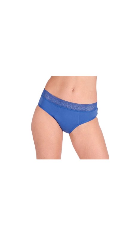 Menstruationsslip Femme Republique Blau