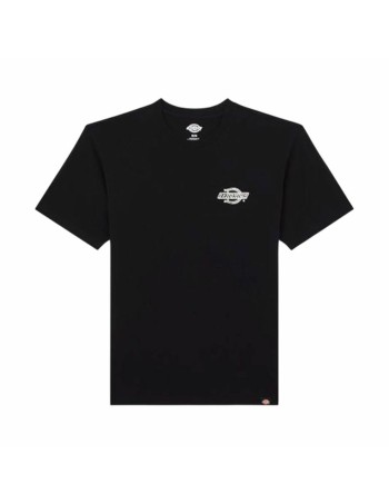 Camisola de Manga Curta Homem Dickies Wood Logo Preto