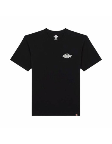 Camisola de Manga Curta Homem Dickies Wood Logo Preto