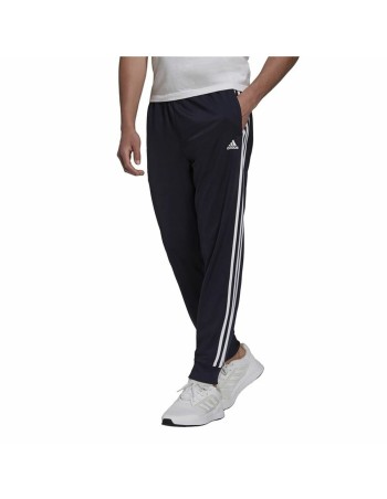 Pantalon de Survêtement pour Adultes Adidas 3S Jog Tp Tri Bleu foncé 2