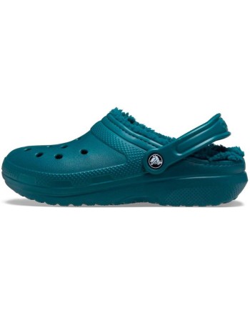 Zuecos Crocs Classic Lined Clog Azul Adultos 2