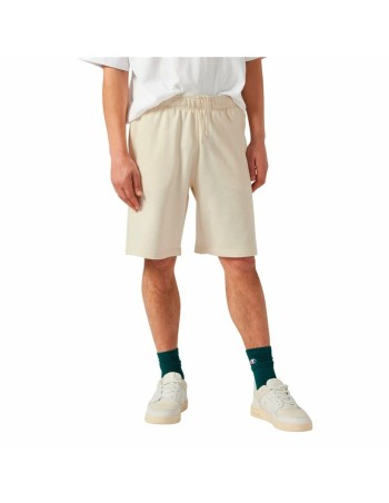 Shorts Masculinos Champion Long Branco Natural 2