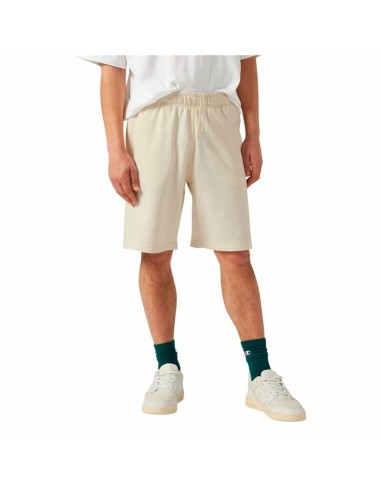 Shorts Masculinos Champion Long Branco Natural