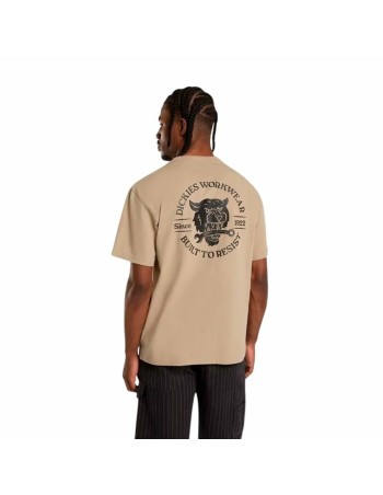 Camiseta de Manga Corta Hombre Dickies Wrench Ss Beige 2