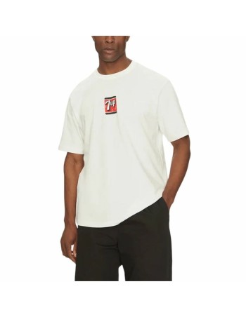 Heren-T-Shirt met Korte Mouwen Only & Sons Ons7Up Rlx Ss Beige