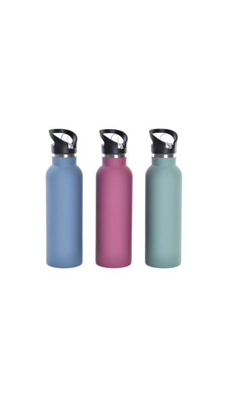 Thermos DKD Home Decor Double paroi 3 Pièces