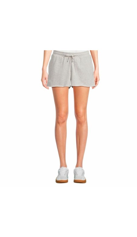 Pantalones Cortos de Mujer Under Armour Rival Terry Short Gris