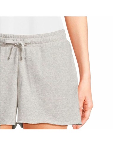 Calções de Mulher Under Armour Rival Terry Short Cinzento