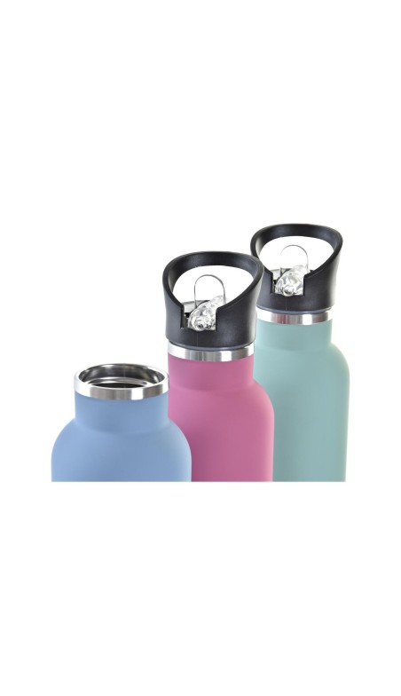 Thermos DKD Home Decor Double paroi 3 Pièces