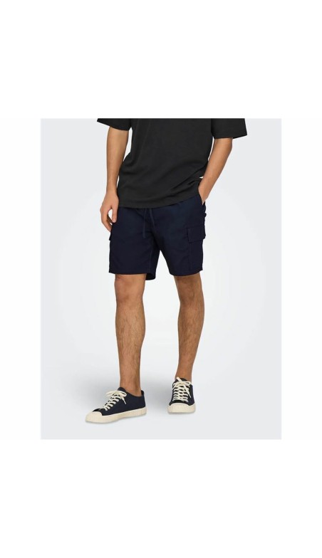 Pantalon Only & Sons Onskal Cargo 0287 Bleu