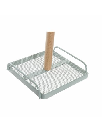 Portarrollo de Papel de Cocina DKD Home Decor Beige Metal Menta Pino (16 x 15 x 29,5 cm) (2 Unidades) 2