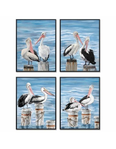 Toile DKD Home Decor polystyrène Toile 53 x 3,5 x 73 cm