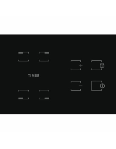 Plaque à Induction Hotpoint 58 cm 6200 W